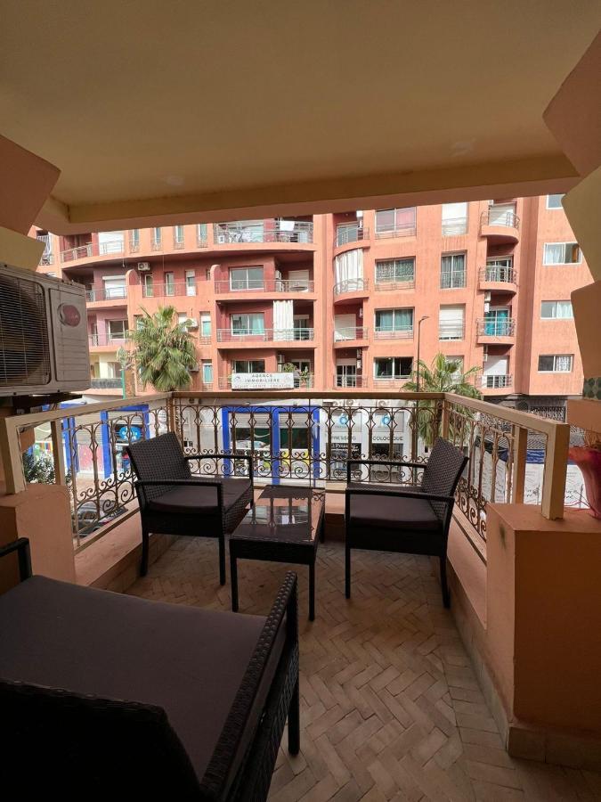 Luxury Apartment In The Heart Of Gueliz , Wifi, Pool Marrákes Kültér fotó