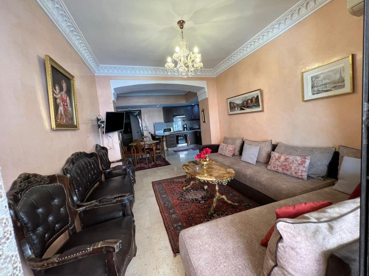 Luxury Apartment In The Heart Of Gueliz , Wifi, Pool Marrákes Kültér fotó